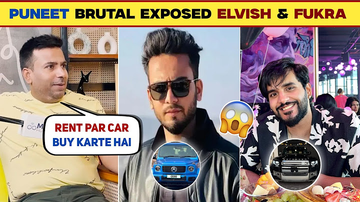 WTF!😳 Puneet superstar BRUTAL EXPOSED Elvish Yadav , Rajat Dalal , Fukra Insaan , etc
