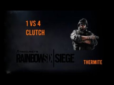 1 vs 4 - Clutch | Rainbow Six Siege [German] - YouTube