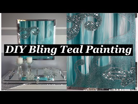 Video: How To Make Paintings From Rhinestones