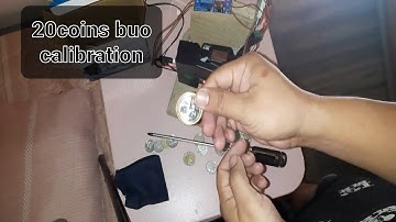 Universal Coinslot How to Config/program 1,5,10,20 coins Part ¹