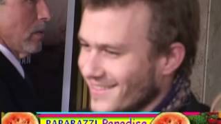 HEATH LEDGER and NAOMI WATTS hold hands at movie