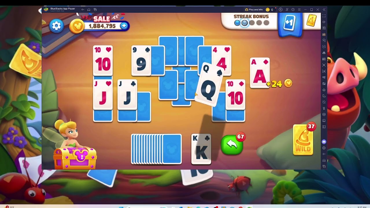 Disney Solitaire Level 228 Toy Story Scene | Audio Talkthrough F2P Tips