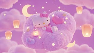 Peaceful Sleep In 3 Minutes, Calm Down & Relax 💤 Music for Deep Sleep ✨ Fall Asleep with Hello Kitty screenshot 5