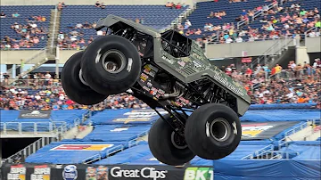 Monster Jam World Finals XXI Soldier Fortune (Kayla Blood) FREESTYLE 05/22/2022