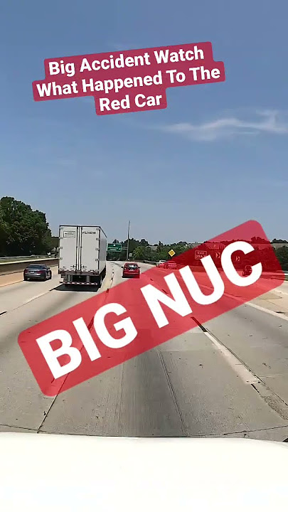 'Devastating Collision: A Semi Truck and Little Car Crash in Atlanta'