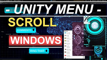 Unity 3D : Menus Part 10 (Scrollbars & Micro-Windows)