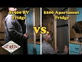 $1500 RV Fridge vs. $200 Apartment Fridge (while parked at Mt. Graham)