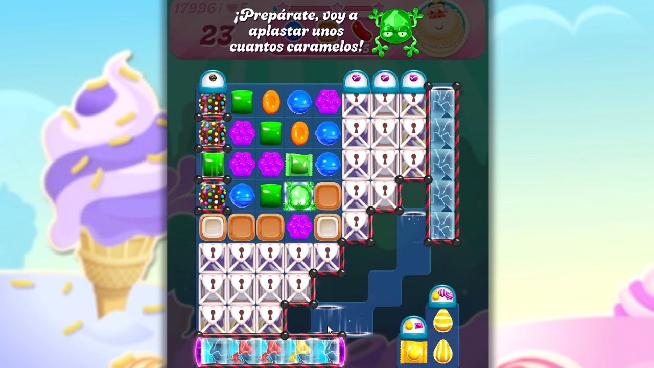 Candy Crush Saga Level 17996 - YouTube