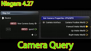 Niagara Camera Query (Position, Vector) screenshot 5