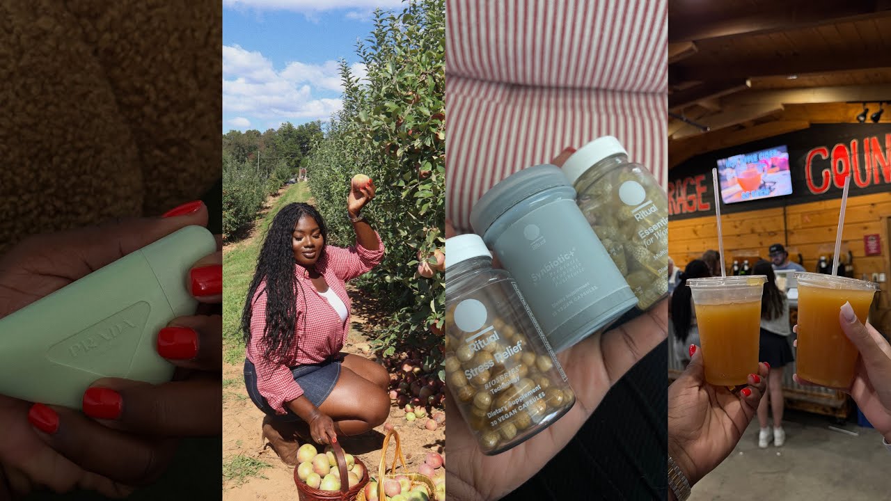 VLOGTOBER| Первый раз собираю яблоки 🍎