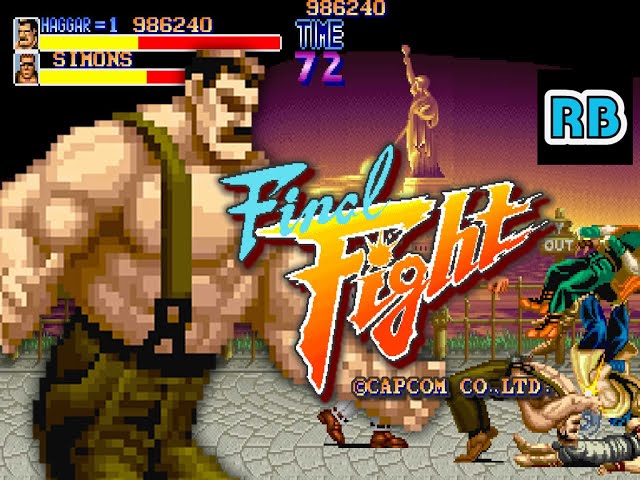 1989 [60fps] Final Fight Haggar Speedrun 19m11s ALL - YouTube