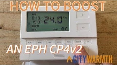 How to Boost Heating on EPH CP4v2 