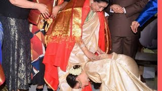 What A Momentrekha Bows Down & Touches Asha Bhosles Feet At Yash Chopra Memorial Award Spotboye
