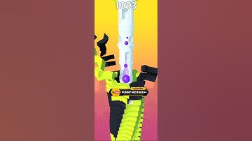 Stack ball 3d gameplay || Stack bounce 😍 #Shorts #stackball