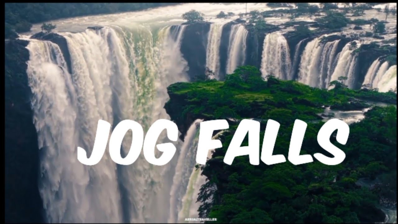 Jog falls karnataka | drone view | karnataka tourist places. - YouTube
