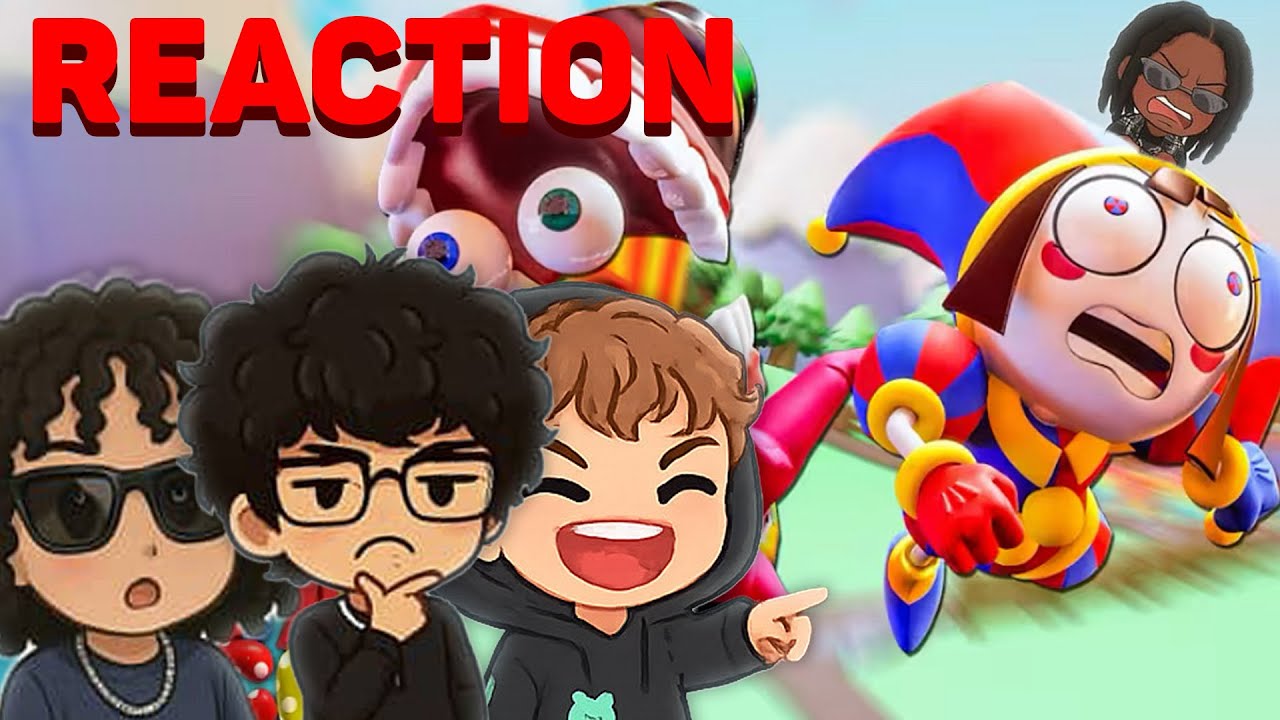 REACTING TO THE AMAZING DIGITAL CIRCUS FIRST EPISODE (JOIN NOW) - YouTube