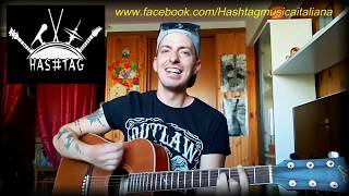 Video thumbnail of "Come Nelle Favole Vasco Rossi voce e chitarra"