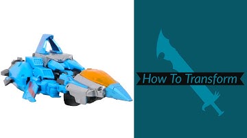 How To Transform: Transformers Studio Series WFC Voyager Class Thundercracker (Alt To Robot Mode)