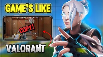 Top 5 best games like VALORANT MOBILE