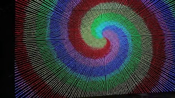2020/03/10 - FastLED RPIRGBPanel GFX TableME - 384x256