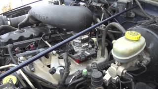 Poweraid Throttle Body Spacer on a Jeep TJ - YouTube