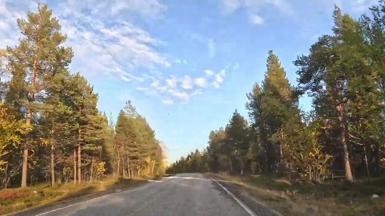 Ajellaan nopea läpileikkaus Enontekiön Hetan keskustan läpi