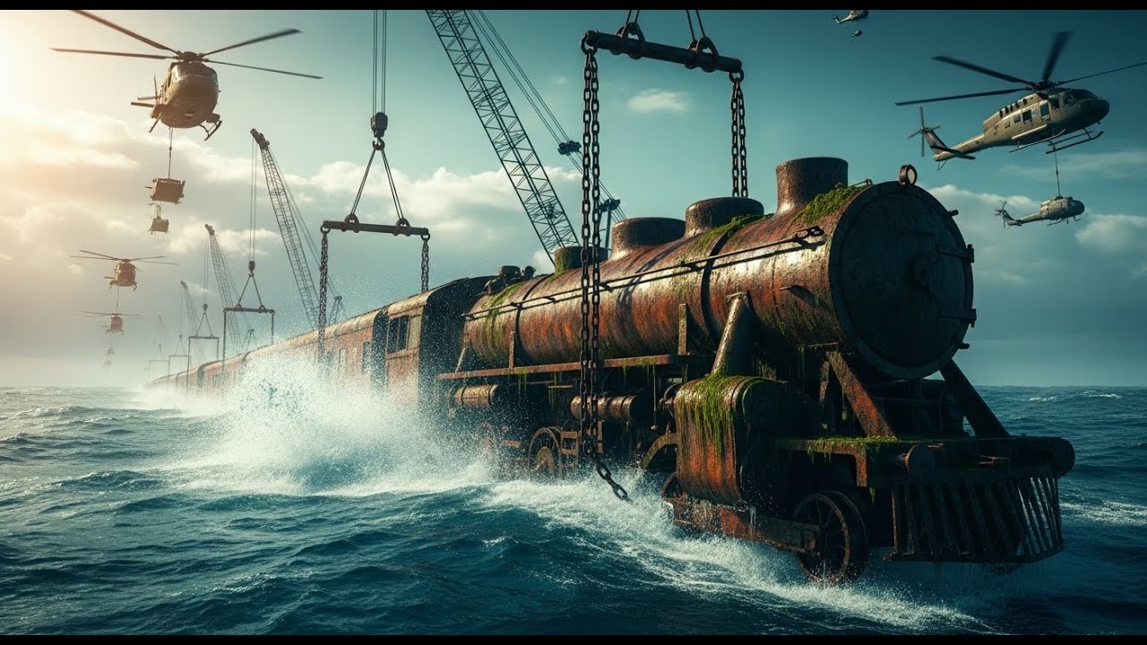 Restoring a 200-Year-Old Train Found Beneath the Ocean