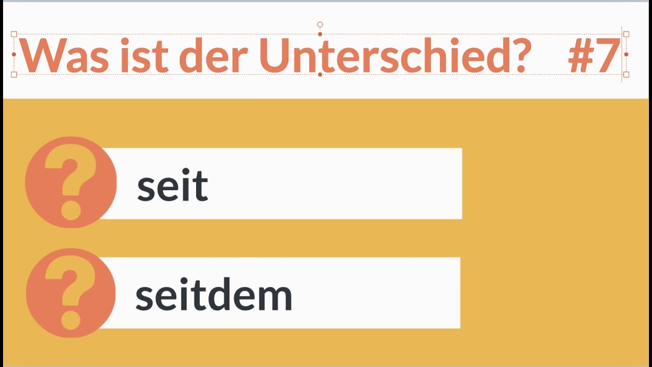 Learn the most important 🇩🇪German connectors - improve your German in 20 min