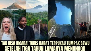 Download Lagu Perjalanan berat terbayar! Reaksi turis barat di tumpak sewu Bikin merinding!!  MP3