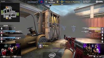 NiP.f0rest INSANE ACE vs Mousesports @ ESL One Cologne 2017 CS:GO highlight