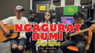NGAGURAT BUMI - SIGIT GUMELAR (LIVE COVER KARLINA) POJOK SUARA VERSI AKUSTIK