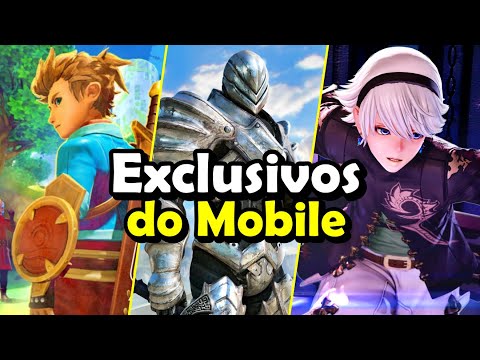 Melhores Jogos EXCLUSIVOS de CELULAR  - saíram primeiro no mobile