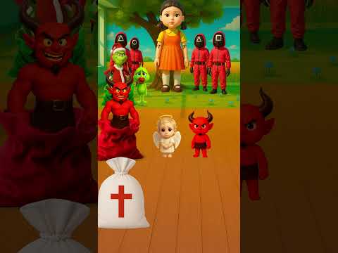 🧶 Кто спрятан в мешке? Ангелочек ищет Иисуса! #иисус #библейскаявикторина #иисусхристос