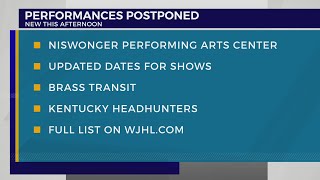Niswonger Performing Arts Center suspends all performances through October