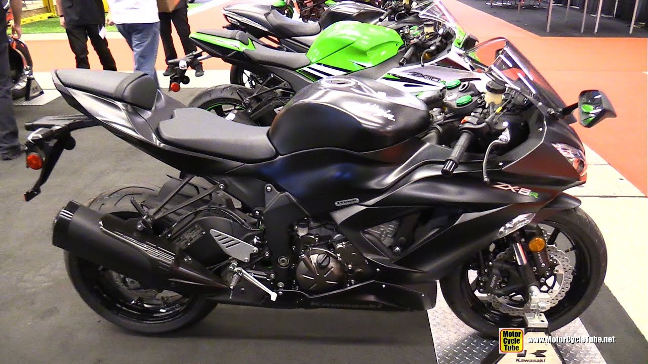 2015 Kawasaki Ninja ZX 6R 636 Walkaround 2015 Salon Moto De