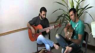 Ottmar liebert  Starry Night   Guitar Festival Payam Khalaj & Sadegh TabAtabAie KhordAd 1390 گیتار chords