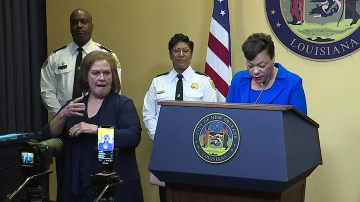 Mayor Cantrell announces NOPD Interim Superintendent