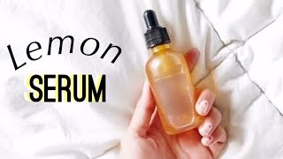 Skin whitening lemon serum |get spotless,fair skin || summer skin care~~