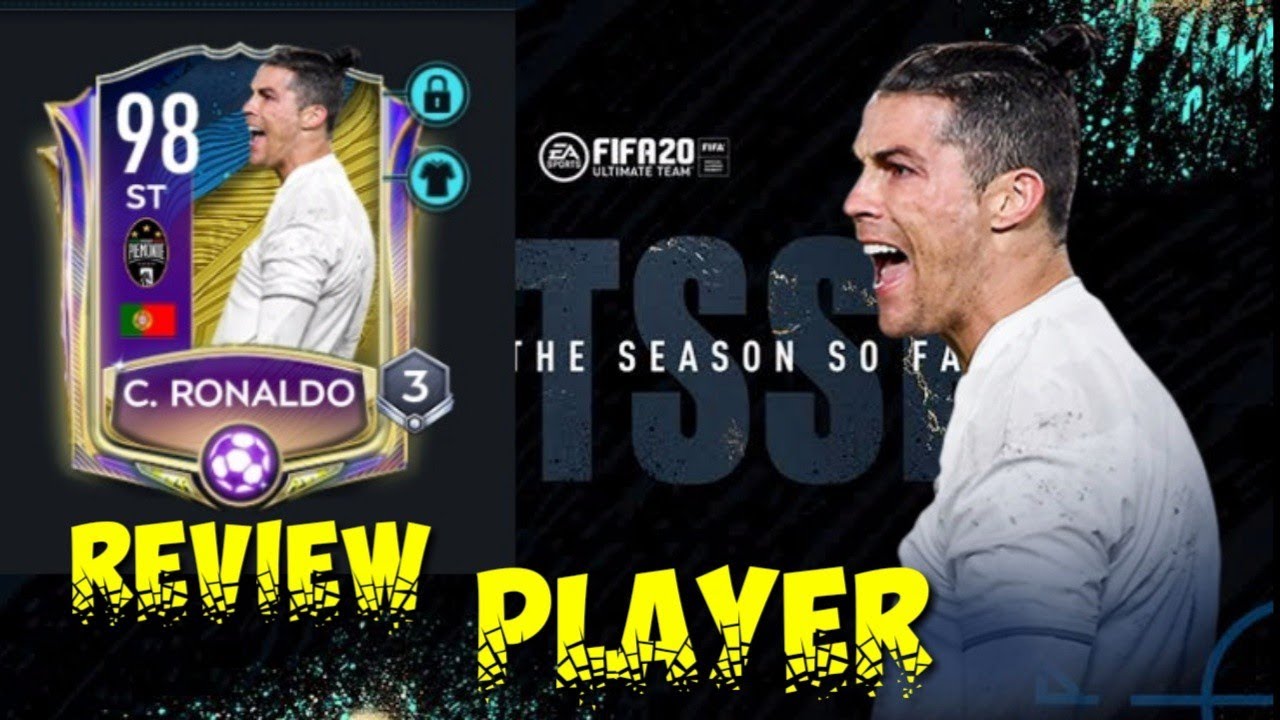 ULTIMATE TOTSSF 98 Cristiano RONALDO PLAYER REVIEW !! FIFA MOBILE 2020