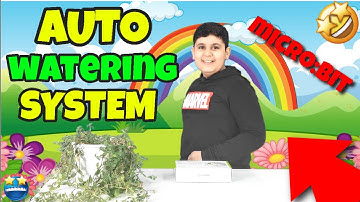 microbit automatic watering system - fully automated plant watering system using  Elecfreaks Kit