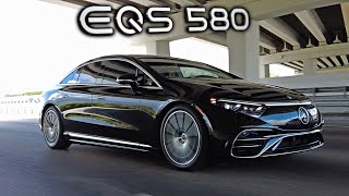 EQS 580: An Electrified S-Class that is Redefining Luxury EVs | Mercedes EQS 580 Review [4K]