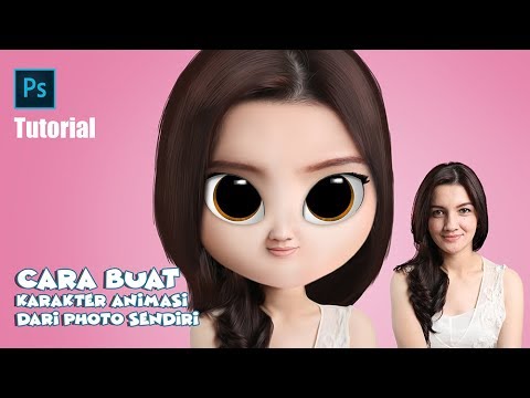  Cara  buat  karakter animasi  3D foto sendiri Part 01 