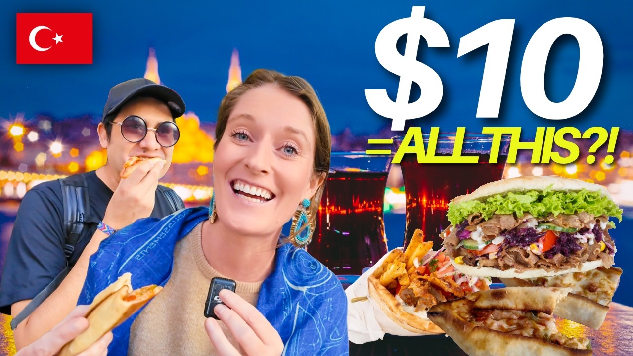 What $10 Gets You in Istanbul, Türkiye 🇹🇷 (Food Tour!)