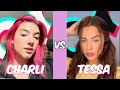 Charli damelio vs tessa brooks tiktok dances compilation november 2020