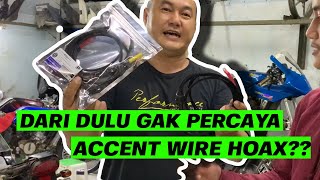 PASANG KABEL SETAN TARIKAN JADI RESPONSIF! - Accent Wire Ninja 150RR 2011