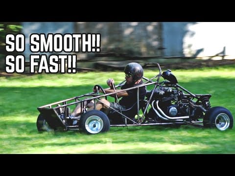 kartable 750cc Cross Kart FIRST DRIVE!
