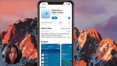 Flight Aware App
