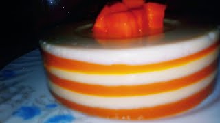 Mango jello pudding!! mango pudding!! amer pudding recipe!! quick mango pudding recipe homemade