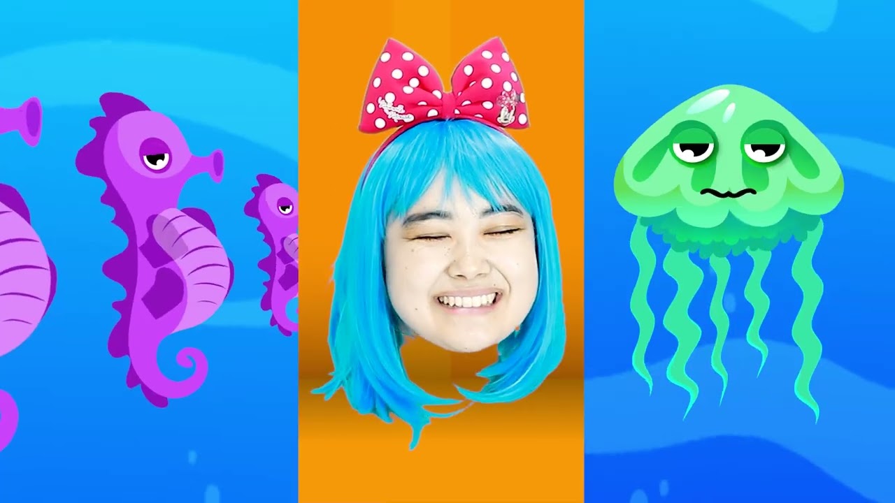 “Wild Animals, Marine Animals & Domestic Animals Song | Tiger, Fox, Shark, Cat,| Kids Learning Song”