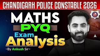 Chandigarh Police Constable 2026 Exam Analysis | Maths PYQs | Class #14